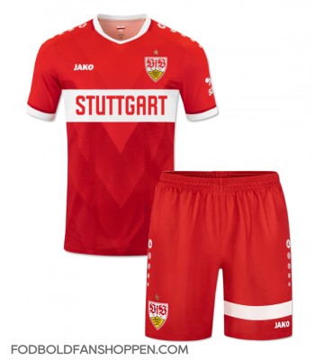 Stuttgart Udebanetrøje Børn 2024-25 Kortærmet (+ Korte bukser)